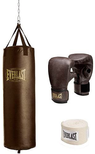Everlast 100 lb Vintage Heavy / Punching Bag Kit $75.99 - nrd.kbic-nsn.gov