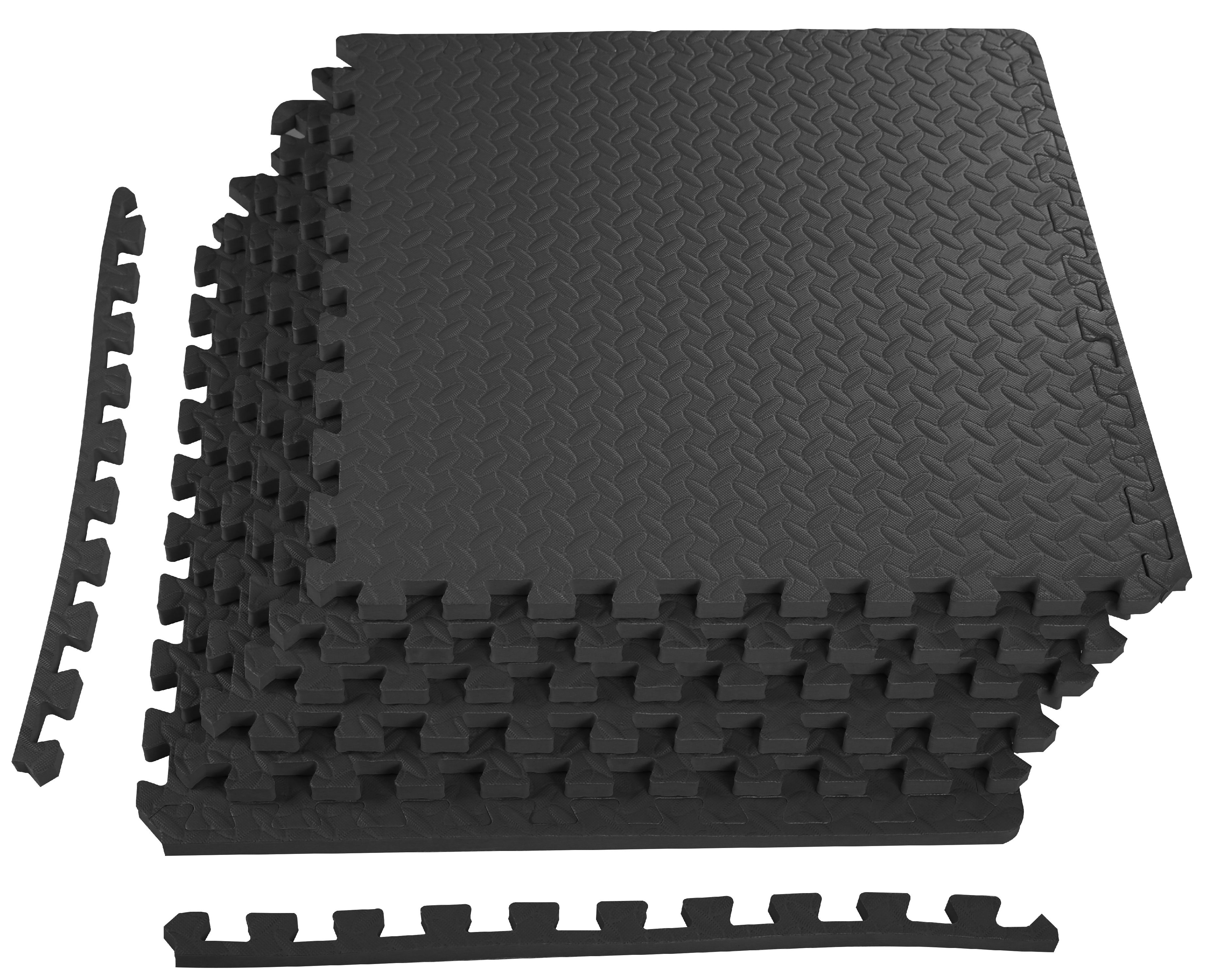 3 4 Inch Super Extra Thick Eva Foam Mat With Interlocking Tiles 24 Square Feet For