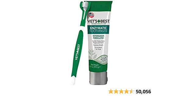 Vet’s Best Enzymatic Dog Toothpaste | Teeth Cleaning and Fresh Breath Dental Care Gel | Vet Formulated - $.94