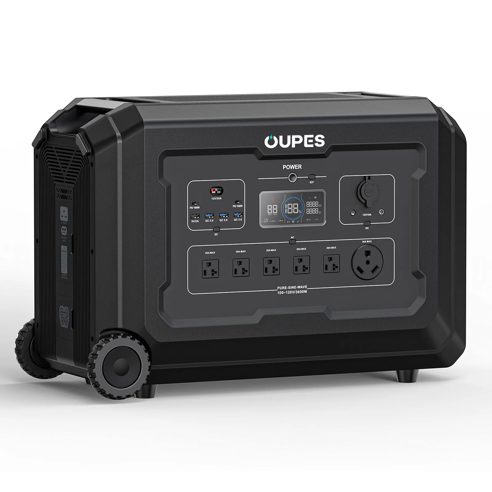 OUPES Mega 3 3072Wh LiFePO4⚡Like New ⚡99% Battery Health $1224
