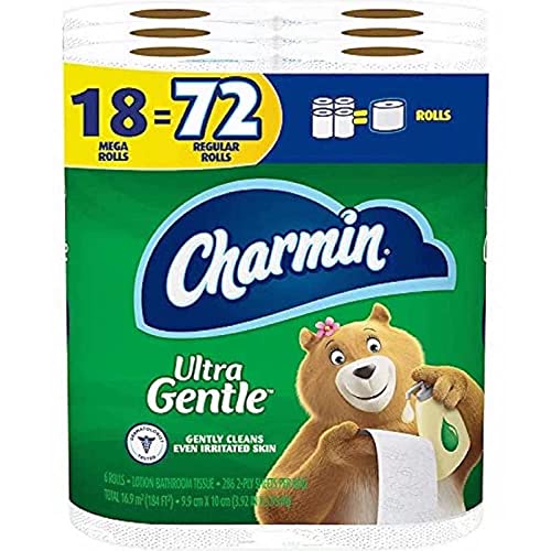 54 Rolls Charmin Ultra Gentle Toilet Paper $41.37 @ Amazon