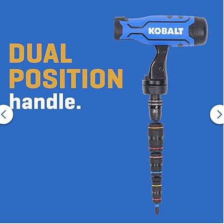 Kobalt Blue 13 -Piece Ratcheting Multi-Bit Replaced | 56669 $17