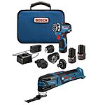 Bosch 12V Max 2-Tool Combo Kit w/ Chameleon Drill/Driver & Oscillating Multi-Tool $149 + Free Shipping