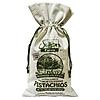 14 ounce Setton Farms Premium California Pistachios Dry Roasted with Sea Salt Burlap Large Gift Bag $6.99 @ Amazon