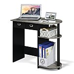 Furinno GO GREEN 31.5&quot; Desk with 2 Side Shelves $19 @ Amazon