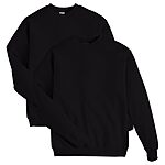 2-Pack Hanes Men's Crew Neck ComfortBlend Sweatshirt (Medium Only) $8.61