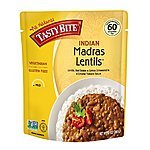 6-Pack of 10oz Tasty Bite Indian Entree Madras Lentils $7.73 + FS @ Amazon