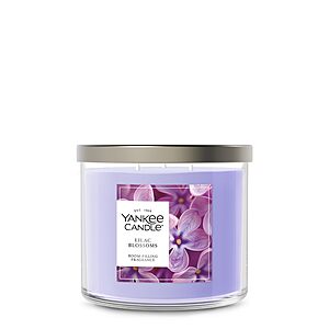 14.5-Oz Yankee Candle 3-Wick Candle (Lilac Blossoms) $8.90 w/ Subscribe & Save