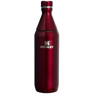 20-Oz Stanley All Day Slim Stainless Bottle w/ Twist Off Lid (Garnet Shine) $15 