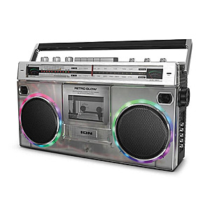 ION Audio Retro Glow Bluetooth Speaker w/ Tape Deck $44 @ eBay