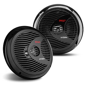 Pyle 8" 180W Dual Marine Speakers $34 @ Amazon