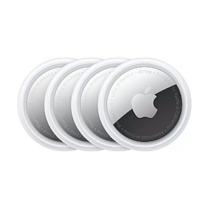 Open Box: 4-Pack Apple AirTag Bluetooth Tracking Devices $54.90 + Free Shipping