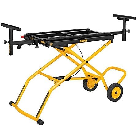 DeWALT Miter Saw Foldable Stand w/ Wheels (Yellow, 300-Lbs Capacity) $197 @ Amazon