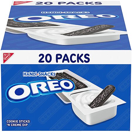 20-Count Handi-Snacks Oreo Cookie Sticks 'N Creme Dip Snack Packs $6.17 w/S&S