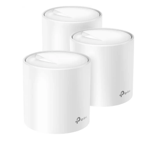 3-pack TP-Link Deco X60 AX3000 Whole Home Mesh Wi-Fi 6 System $85 @ Best Buy