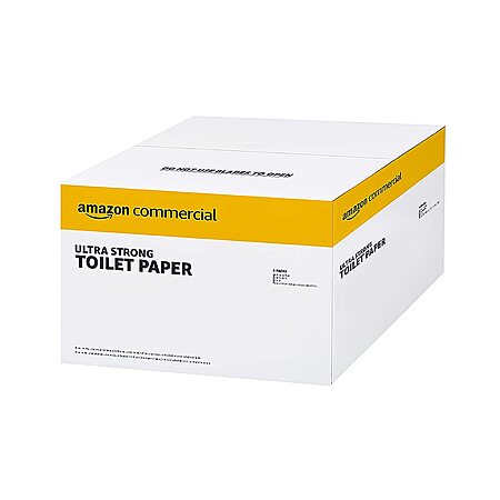 36-Pack 286-Sheet AmazonCommercial 2-Ply Ultra Strong Toilet Paper $16 @ Amazon