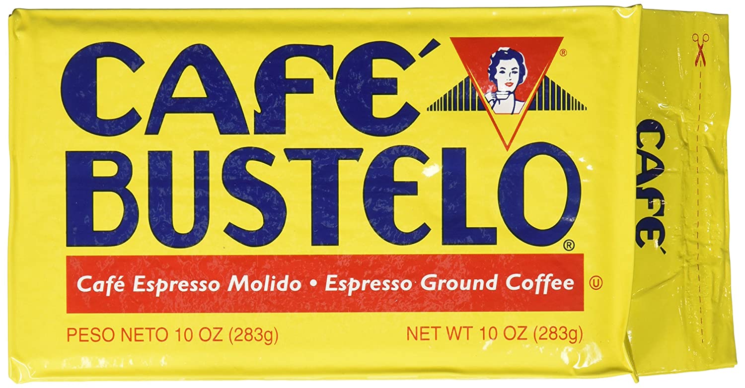 Café Bustelo Coffee Espresso Ground Coffee Brick, 16 Ounces (Pack of 12)  $28.82