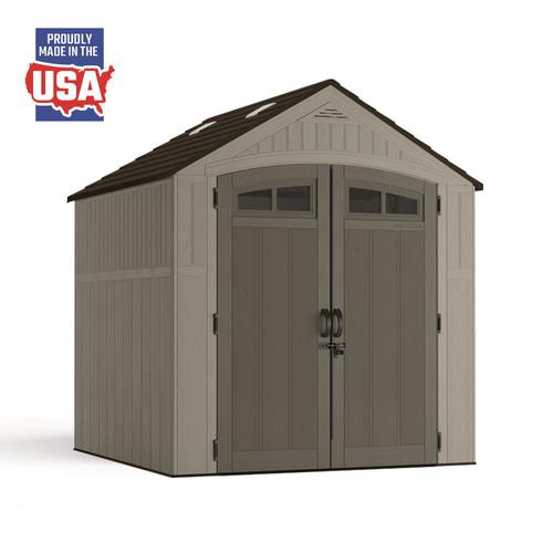 Craftsman 7ft x 7ft resin Shed $549