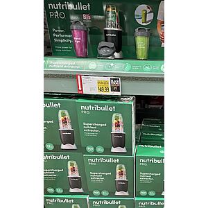 Nutribullet Pro 900W Personal Smoothie Blender, Bundle Set $49.99