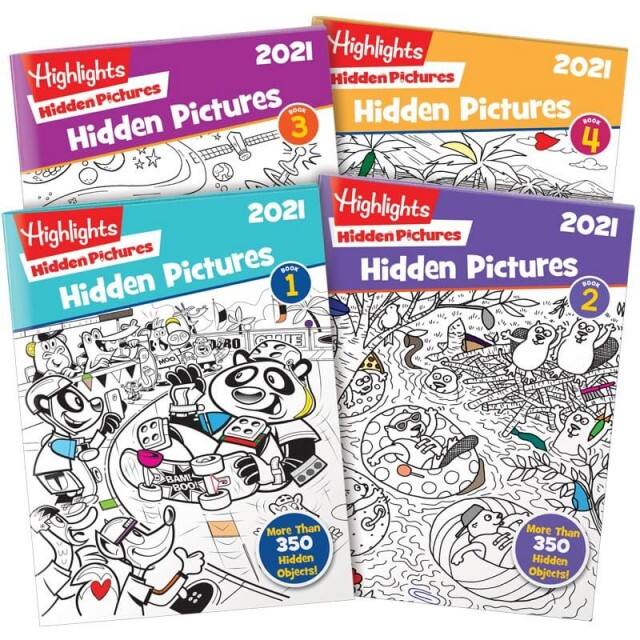 Highlights.com: Additional 40% off Hidden Picture 4 Book set $15 + Free Shipping