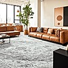 9'x12' Machine-Washable Area Rug w/ Non-Slip Backing (Gray) $75 + FS