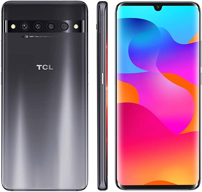 TCL 10 Pro Unlocked Android Smartphone (6.47" AMOLED FHD + Display, 64MP Quad Rear Camera System, 128GB+6GB RAM) for $279.99 + FS with PRIME