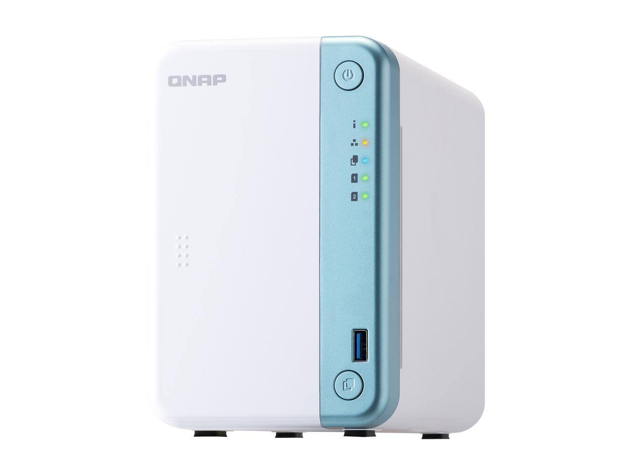 QNAP Network Storage Sale, Systems & Combo Deals including QNAP TS-251D-2G-US Diskless System Network Storage for $269 + FS