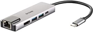 D-Link USB-C 5 in 1 Hub with HDMI for $24.00 + FS with PRIME