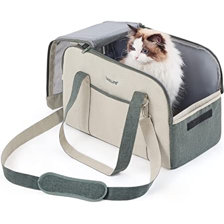Bedsure Three-Sided Mesh Built-In Safety Leash Pet Carrier Medium or Large size from $9.99~$19.99 + Free Shipping with Prime