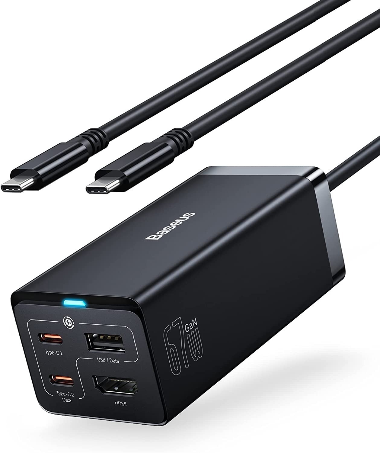 Baseus 67W GaN5 USB-C Charging Station w/ 3 USB Ports & 1 HDMI Port for Steam Deck $43.19 + Free Shipping w/ Prime or Orders $25+