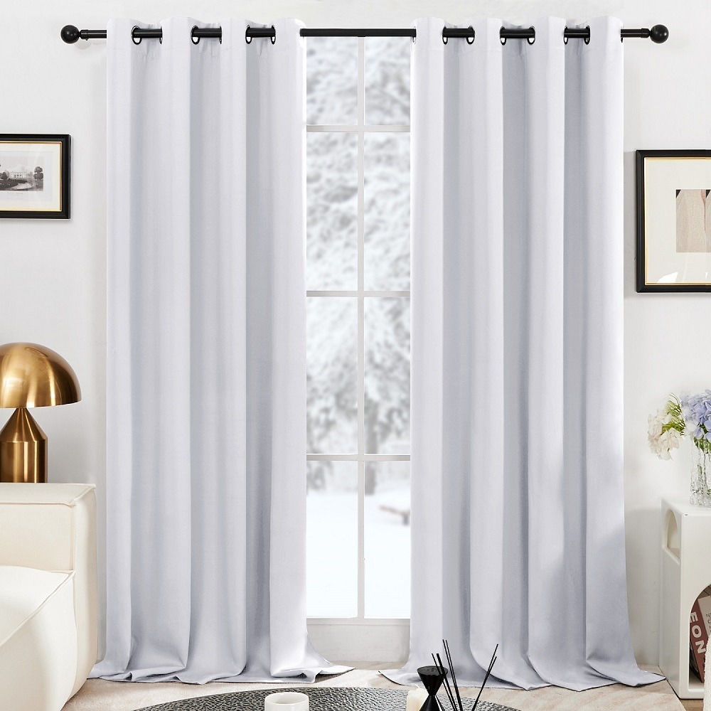 2PK Deconovo Double Layer Thermal Insulated 100 Blackout Curtains