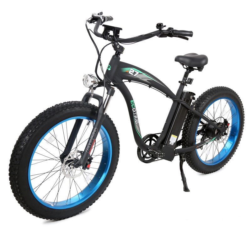 Ecotric Hammer UL-Certified Electric Fat Tire Beach Snow Bike $979 + free frenders + FS