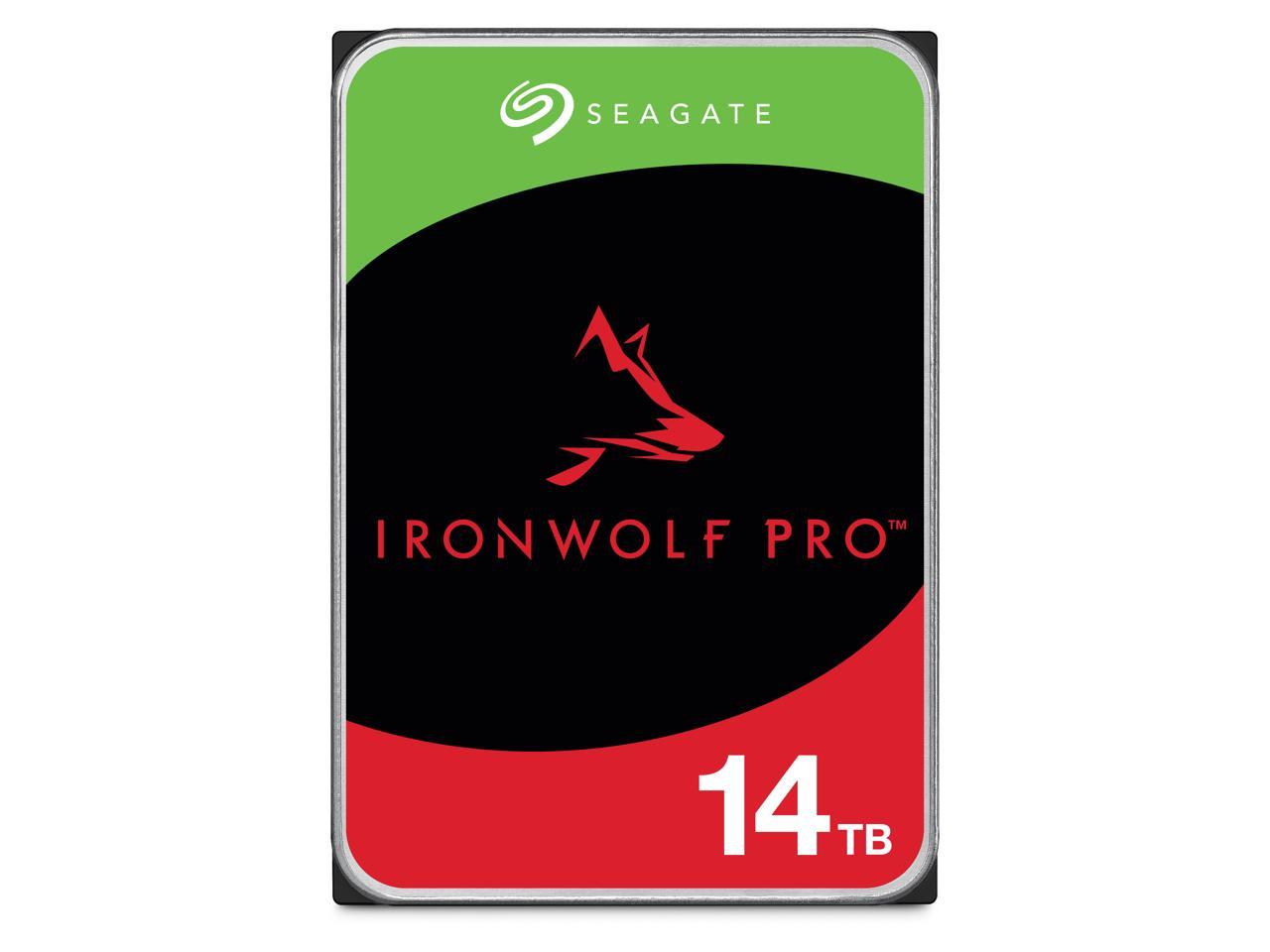 14TB Seagate IronWolf Pro NAS Hard Drive 7200 RPM 256MB 3.5" Internal HDD $210 + Free Shipping