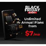 360-Day Red Pocket Prepaid Plan: Unlimited Talk &amp; Text + 1GB 5G/LTE Data / $7 per month $84