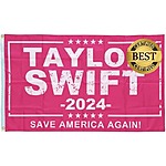 Lofaris 5x3ft Taylor Musician Flag Tapestry $7 for Swift Theme Party Decoration (Various Designs) includes shipping