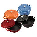 Dutch Ovens &amp; Casseroles, Non Stick, Aluminum, Light weight and Induction Base $36