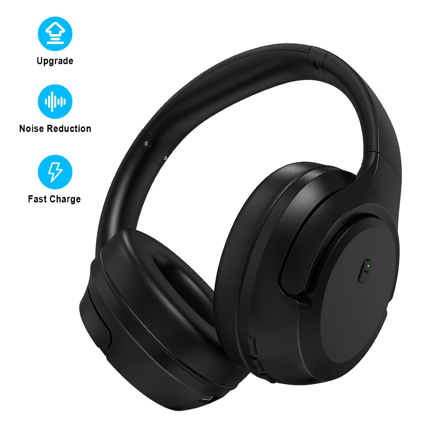VILINICE S8 Wireless Active Noise Cancelling Headphones w/ Mic $20 + Free Shipping w/ Walmart+ or $35+ orders