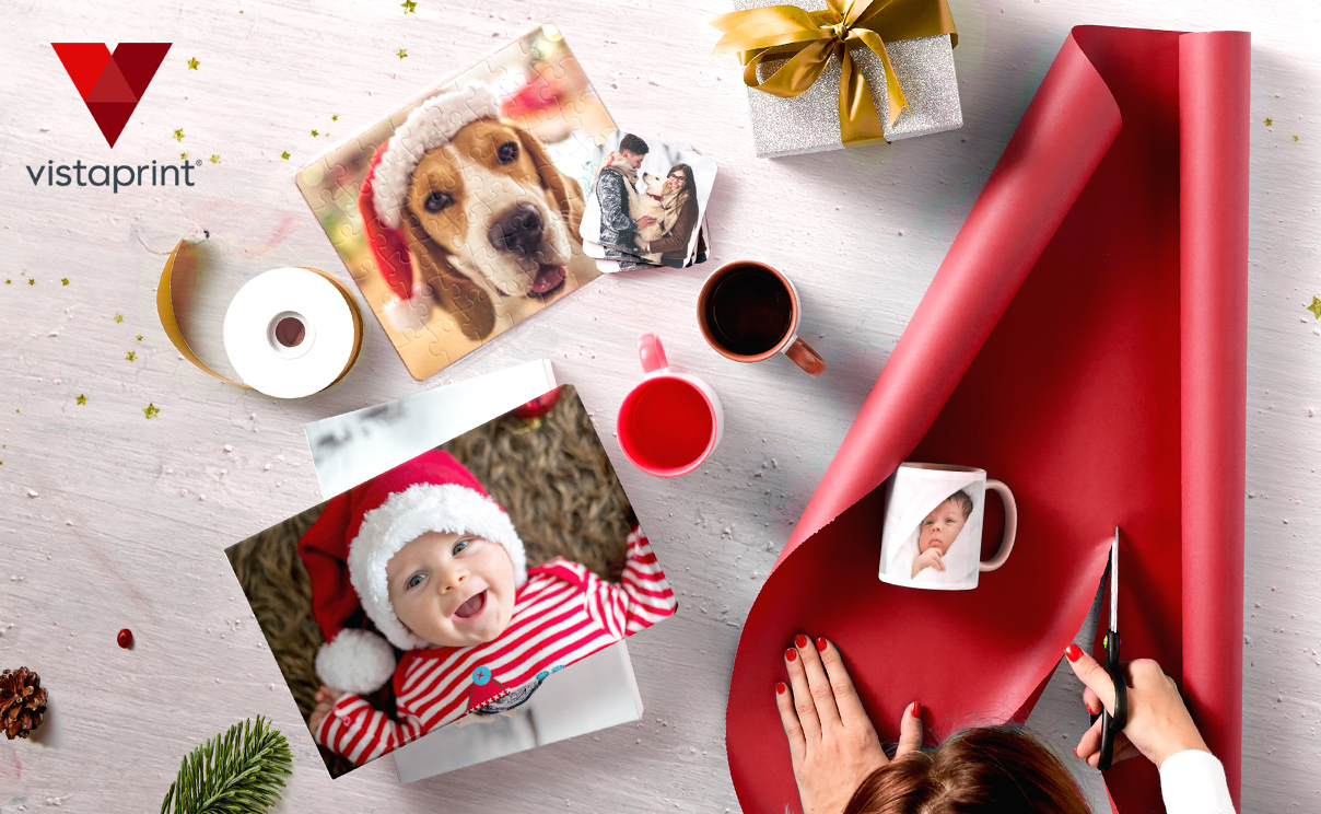 Vistaprint has 40% off banners, posters, & phone cases