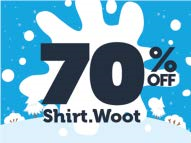 Woot Doorbuster deal. 70% off Shirts when you buy 2+ shirts from $15