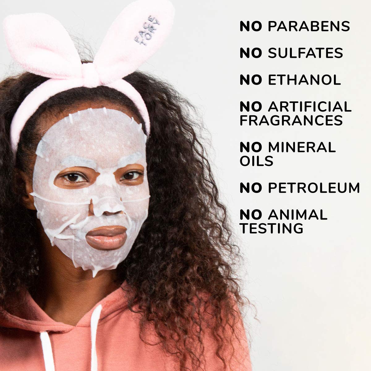 Everyday Charcoal Detoxifying Mask With No Harsh Chemicals - Clarifying, Oil Controlling, and Hydrating (Pack of 5) w/ S&S for $4.69 + Free Shipping w/PRIME