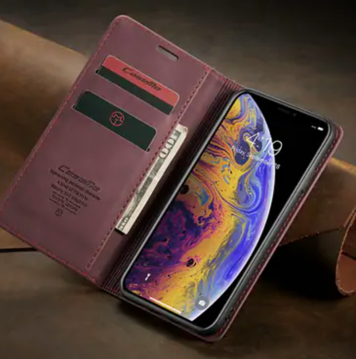 Magnetic Flip Wallet Phone Cases for iPhone Xs/Max/XR/X/8,Samsung S20/S20 Plus/S10/S10 Plus $7.69 + FS