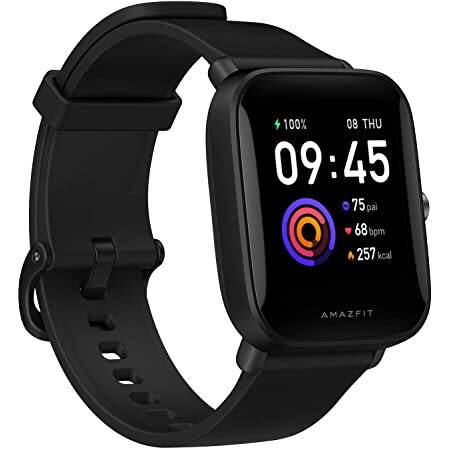 Amazfit Bip U Health Fitness Smartwatch with SpO2 Measurement, 9-Day Battery Life, Breathing, Heart Rate, Stress, Sleep Monitoring $47.99 + FS