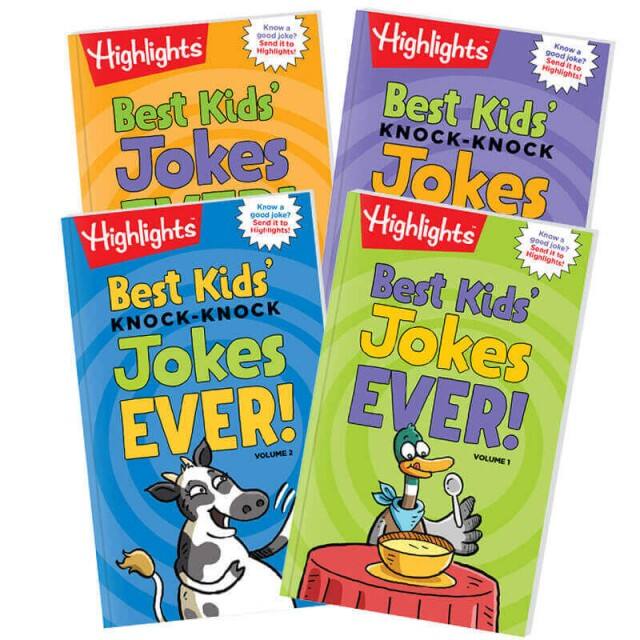 Highlights.com: Additional 30% off Jokes and Riddles 4 Book Set or Jokes and Riddles Gift Set from $13.98 + Free Shipping