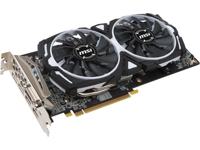 Newegg: MSI Radeon Armor RX 580 4GB Video Card $175 after Masterpass checkout + free S/H