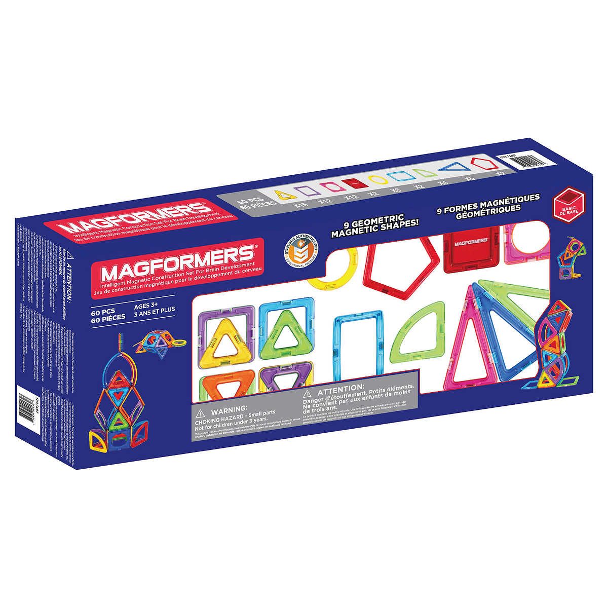 Magformers 60 Piece Building Set, 24.99, Costco In Store [ YMMV ]
