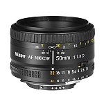 Nikon AF Nikkor 50mm  f/1.8D Autofocus Lens for Nikon DSLR Digital Camera. $99.99 Shipped(eBay Daily Deal)