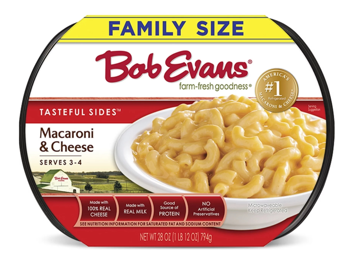 Bob Evans Family Size Mac and Cheese or Mashed Potatoes Walmart $3.87