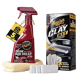 Meguiar's G191700 Smooth Surface Clay Kit Amazon $17.19