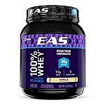 2-lbs EAS 100% Pure Whey Protein Powder (Vanilla) $12.60 w/ S&amp;S + Free S&amp;H