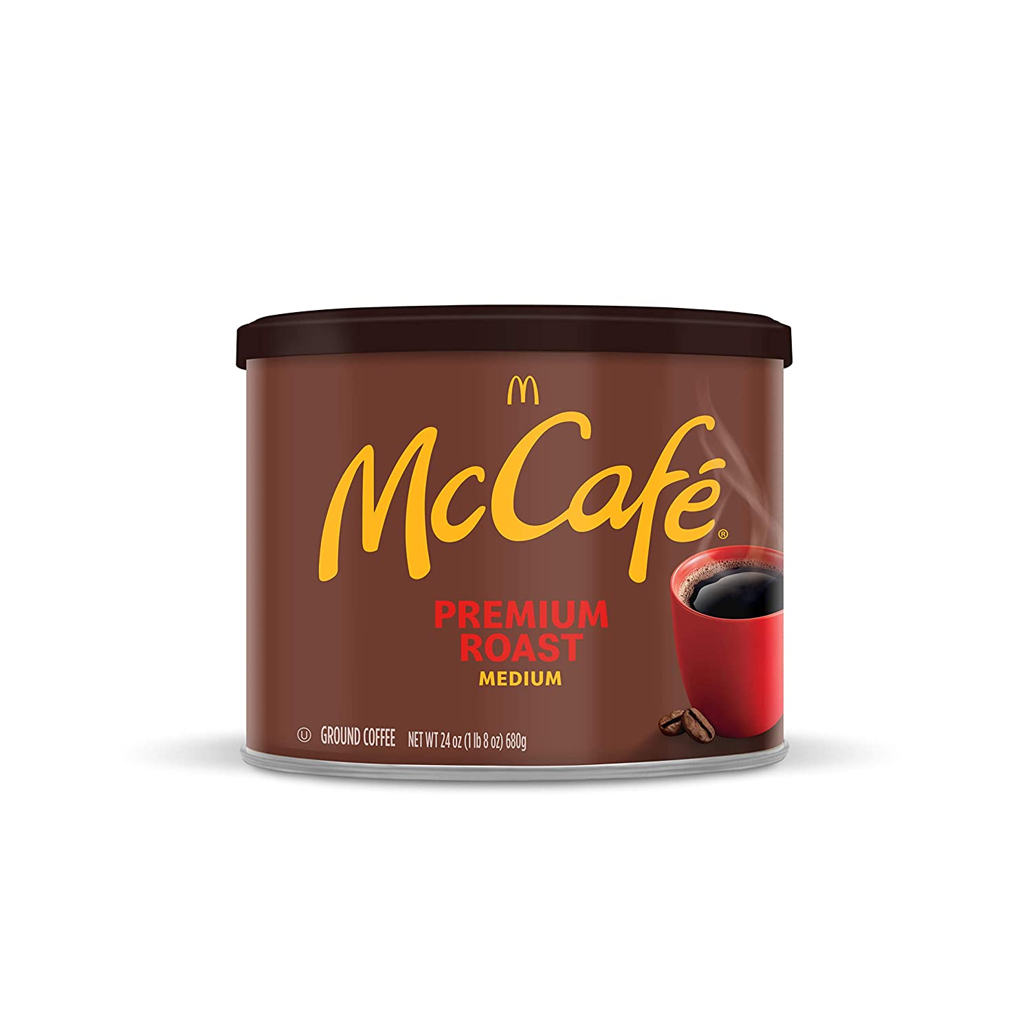 McCafé Premium Medium Roast Ground Coffee (24 oz Canister) $3.58